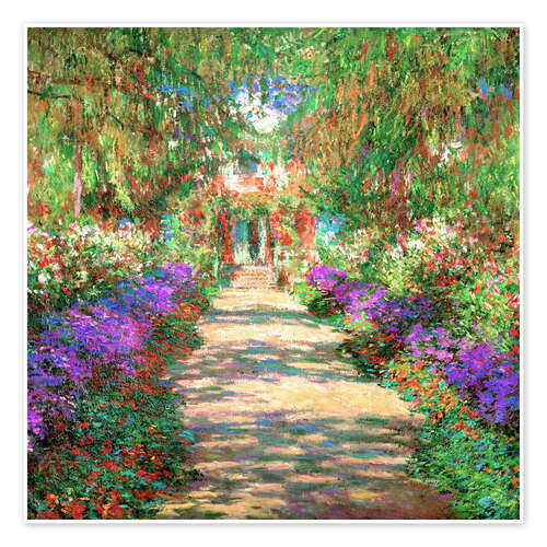 A Pathway in Monet's Garden A Pathway in Monet's Garden