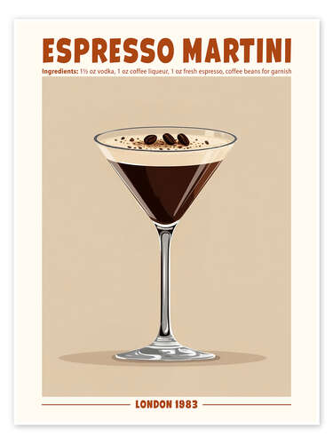 Espresso Martini, London 1983 Espresso Martini, London 1983