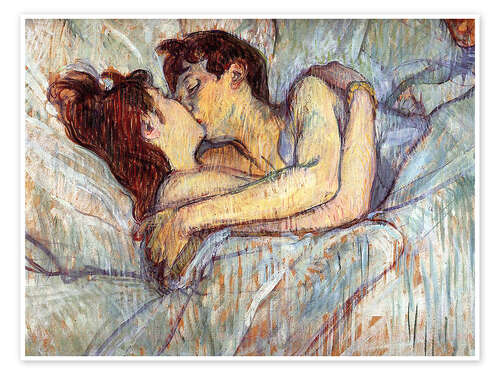 In Bed, The Kiss