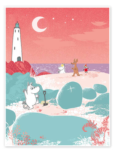 The Moomins at the Beach